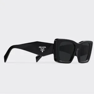 ???NEW Prada PRO8YS 1AB5SO PR O8Y 
Black Dark Gray Cat Eye
Unisex Sunglasses Prada New - Prada PRO8YS 1AB5SO PR O8Y \nBlack Dark Gray Cat  main image 4